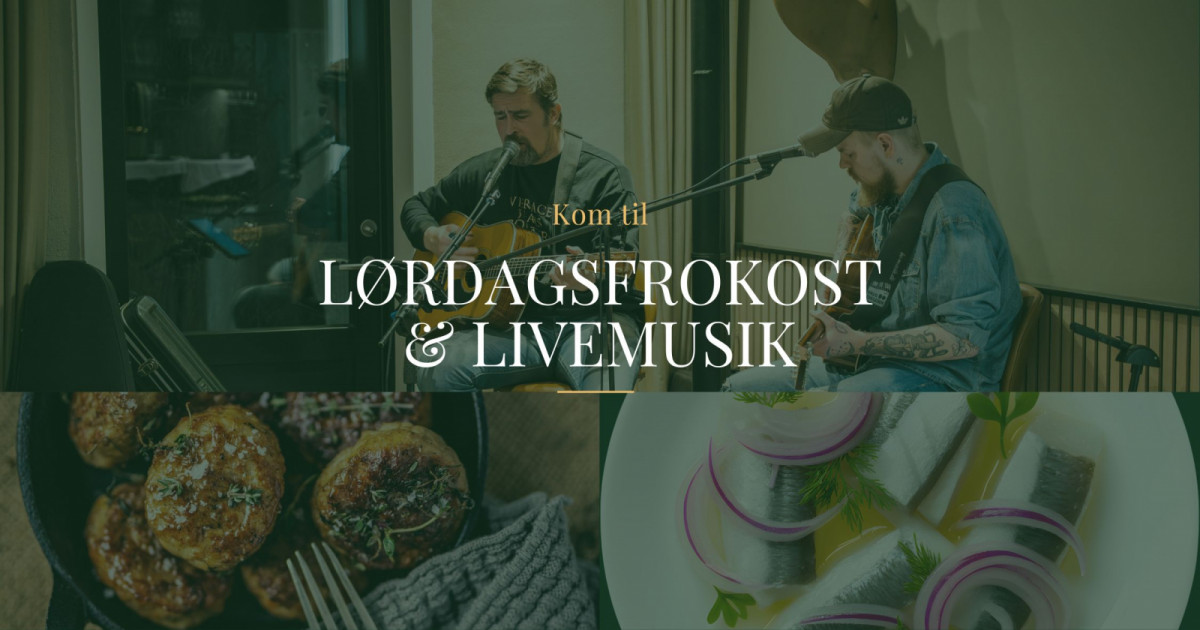 Lørdagsfrokost med livemusik