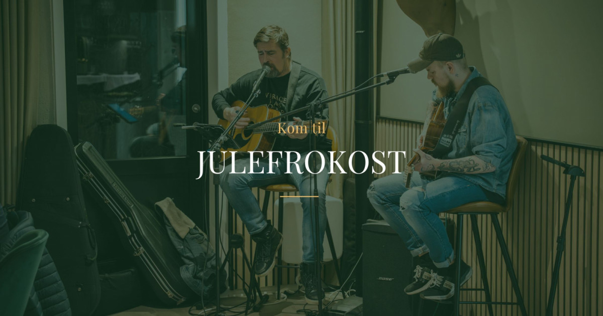Julefrokost med Livemusik